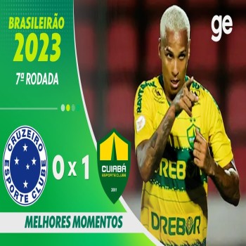 #ไฮไลท์ฟุตบอล [ ครูไซโร่ 0 - 1 คุยอาบา ] บราซิล ซีรี่ เอ 2023