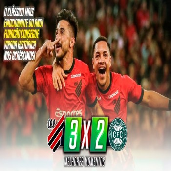#ไฮไลท์ฟุตบอล [ แอตเลติโก้ พาราเนนเซ่ 3 - 2 กอริติบ้า ] บราซิล ซีรี่ เอ 2023