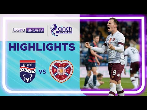 Ross County 1-2 Hearts | Scottish Premiership 22/23 Match Highlights