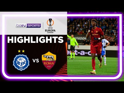 HJK Helsinki 1-2 AS Roma | Europa League 22/23 Match Highlights
